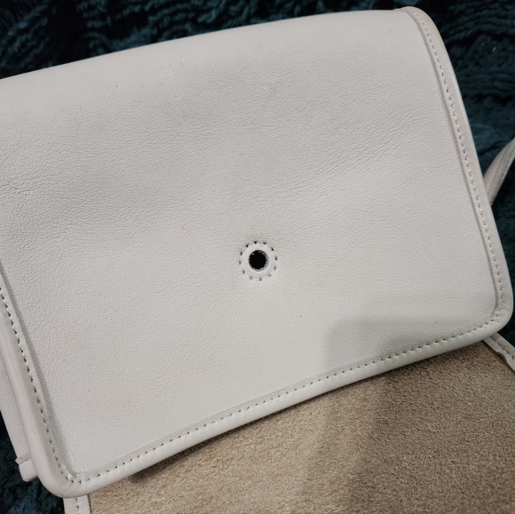 Vintage Coach Chrystie Crossbody In Bone Style #214- Project Bag - Picture 6 of 8